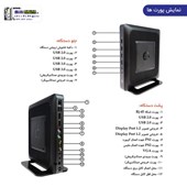 زیروکلاینت دو هسته اچ پی T620 کارکرده