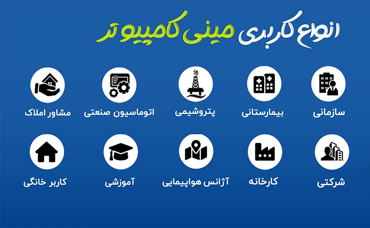 انواع کاربری مینی کامپیوتر